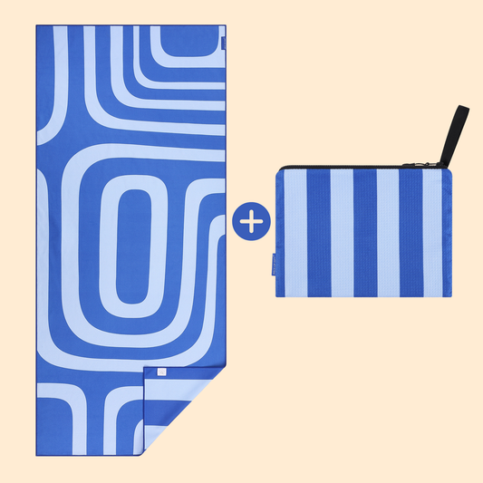 SEABREEZE SET | Towel & beachpocket
