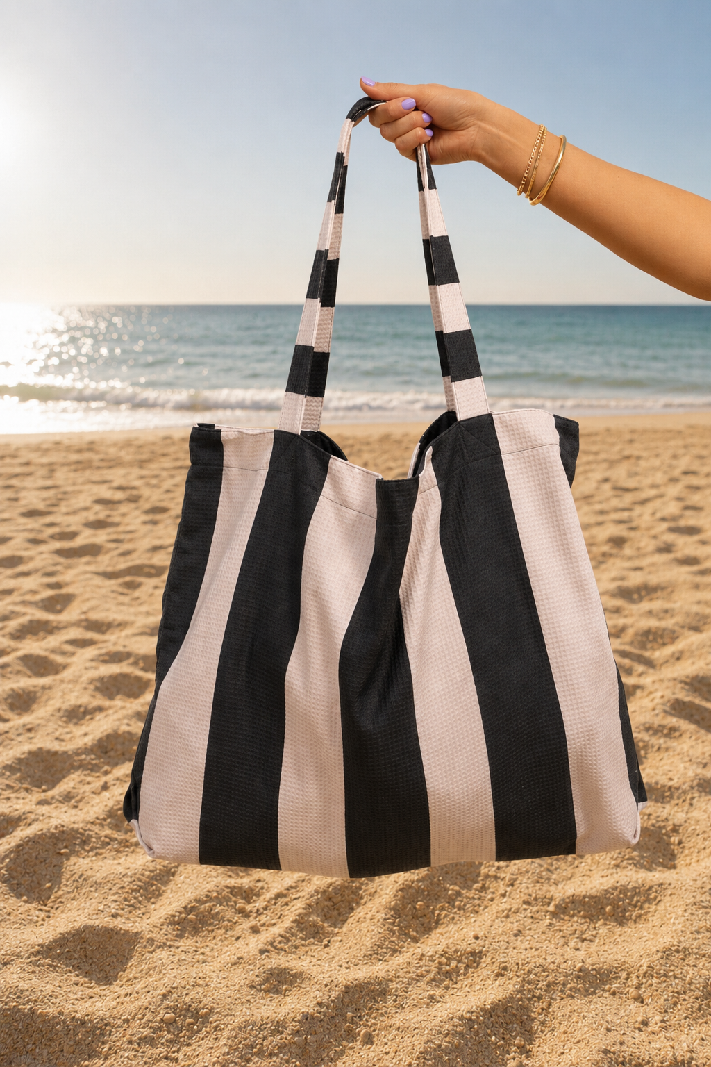 SHADOWLINE SET | Handtuch & Strandtasche & Beutel