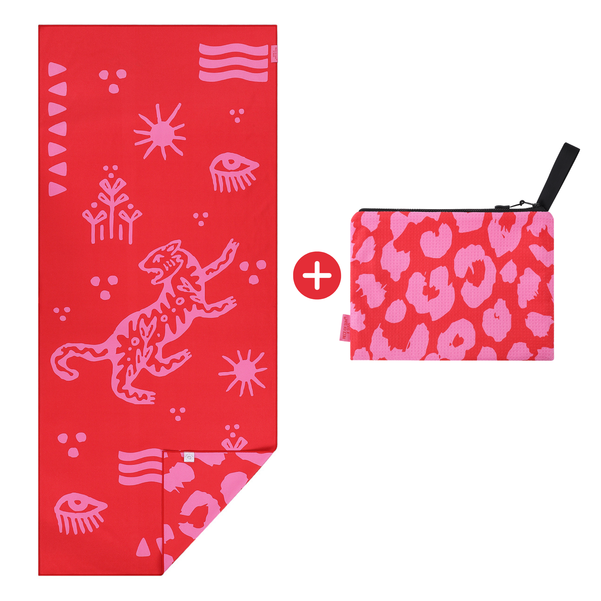 PINK PANTHER SET | Handtuch & Strandtasche